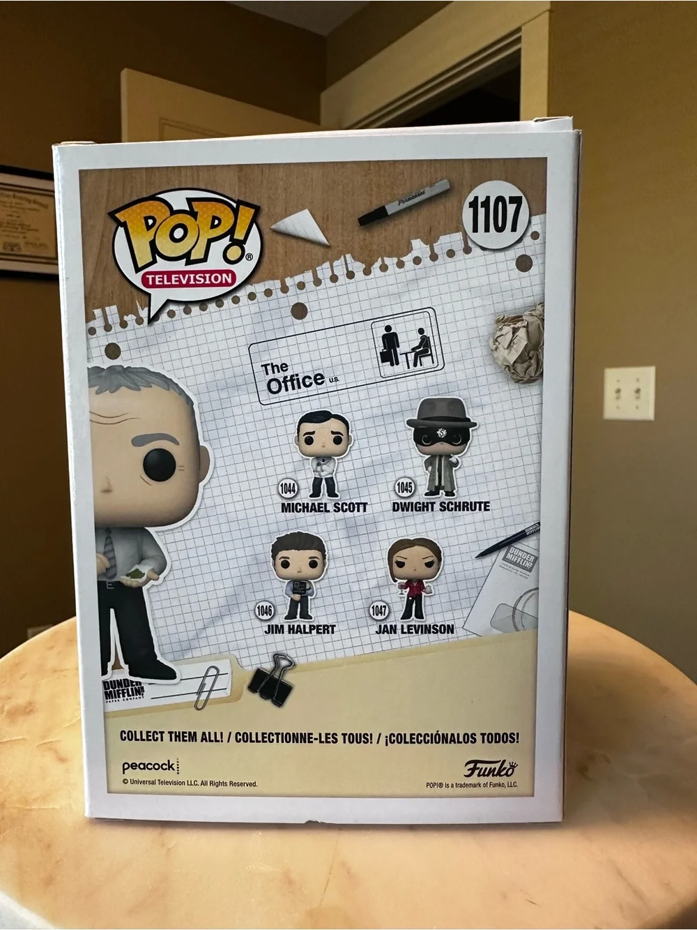 Funko Pop! Television Creed Bratton Vinyl Figure - White, Brown, Black